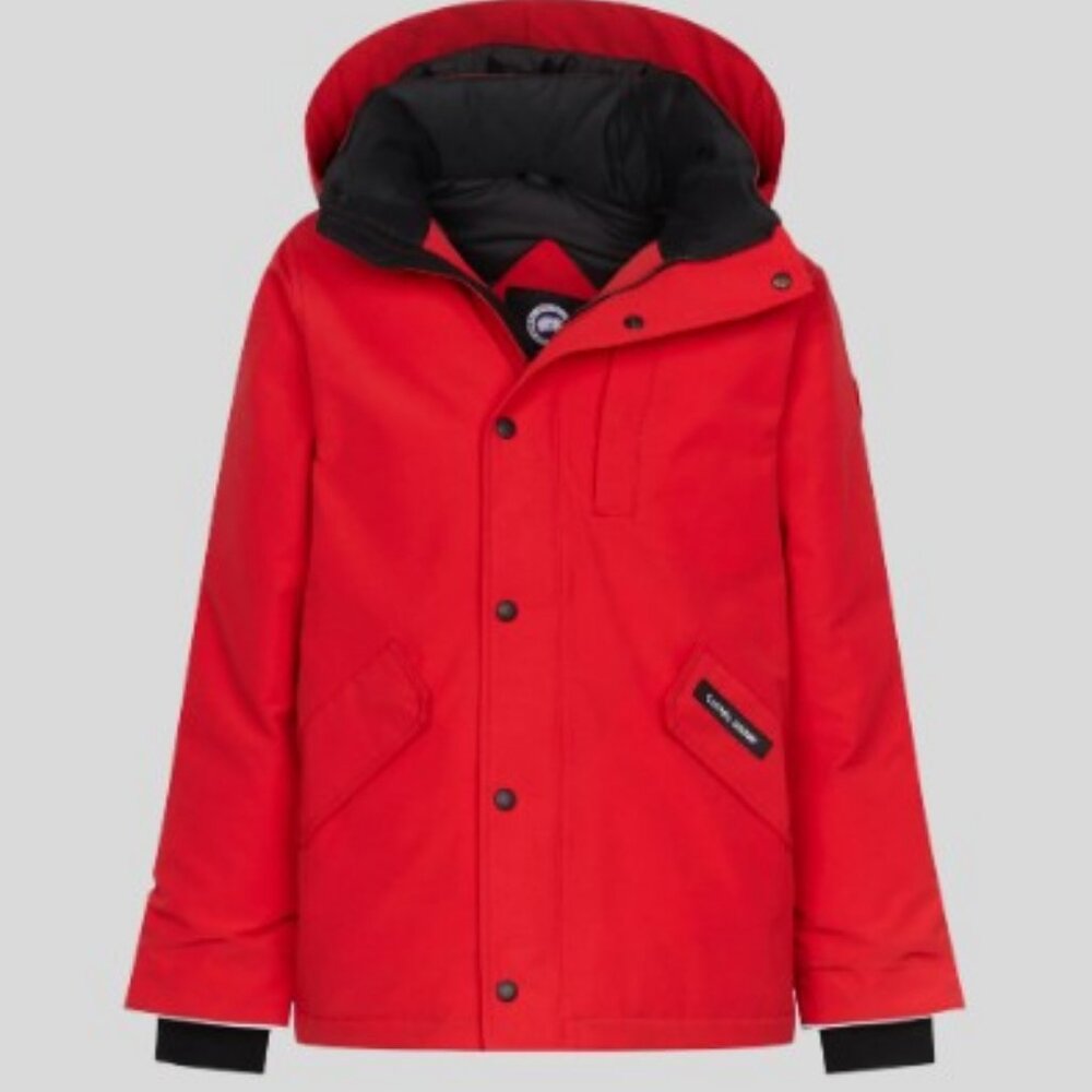Canada Goose Logan Parka jacket red youth's size L (14-16 years old)
